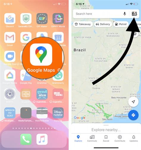 Select Download offline map. . How to download google maps on iphone